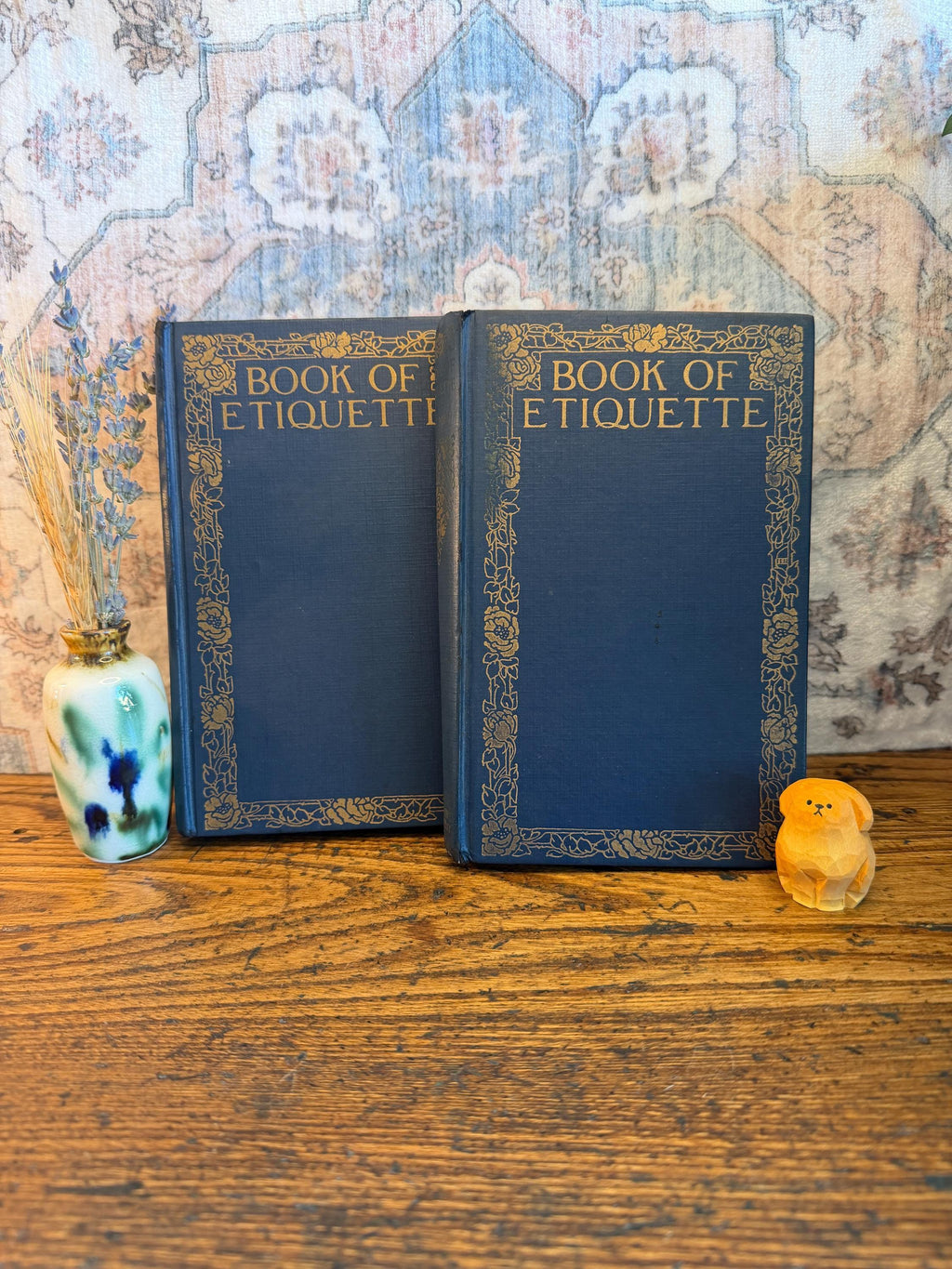 The Book of Etiquette by Lillian Eichler | 1923 Two Volume Hardcover