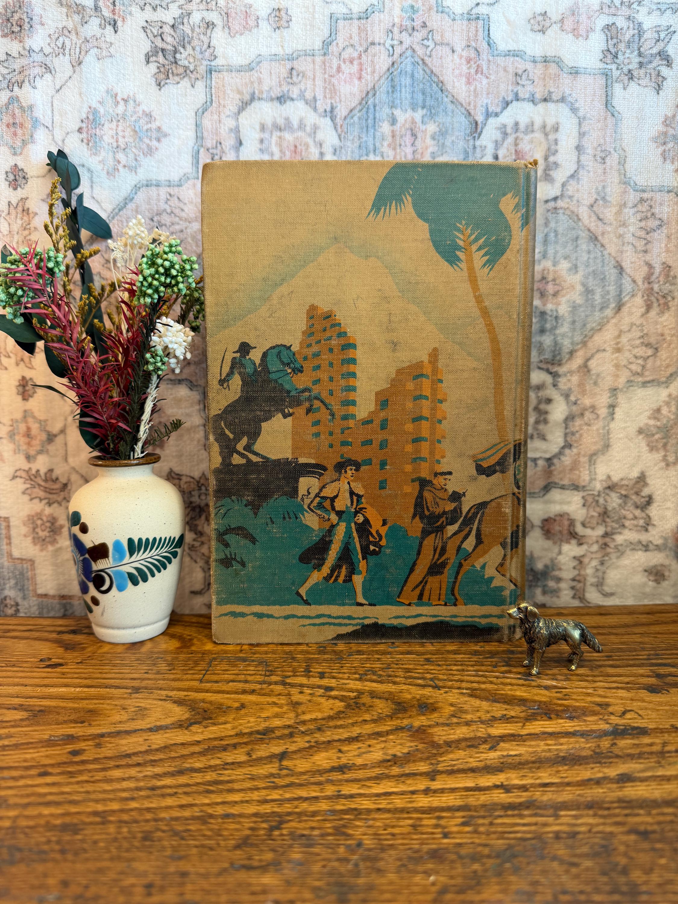 El Camino Real Book Two Spanish Textbook by Edith Moore Jarrett | 1940's Hardcover