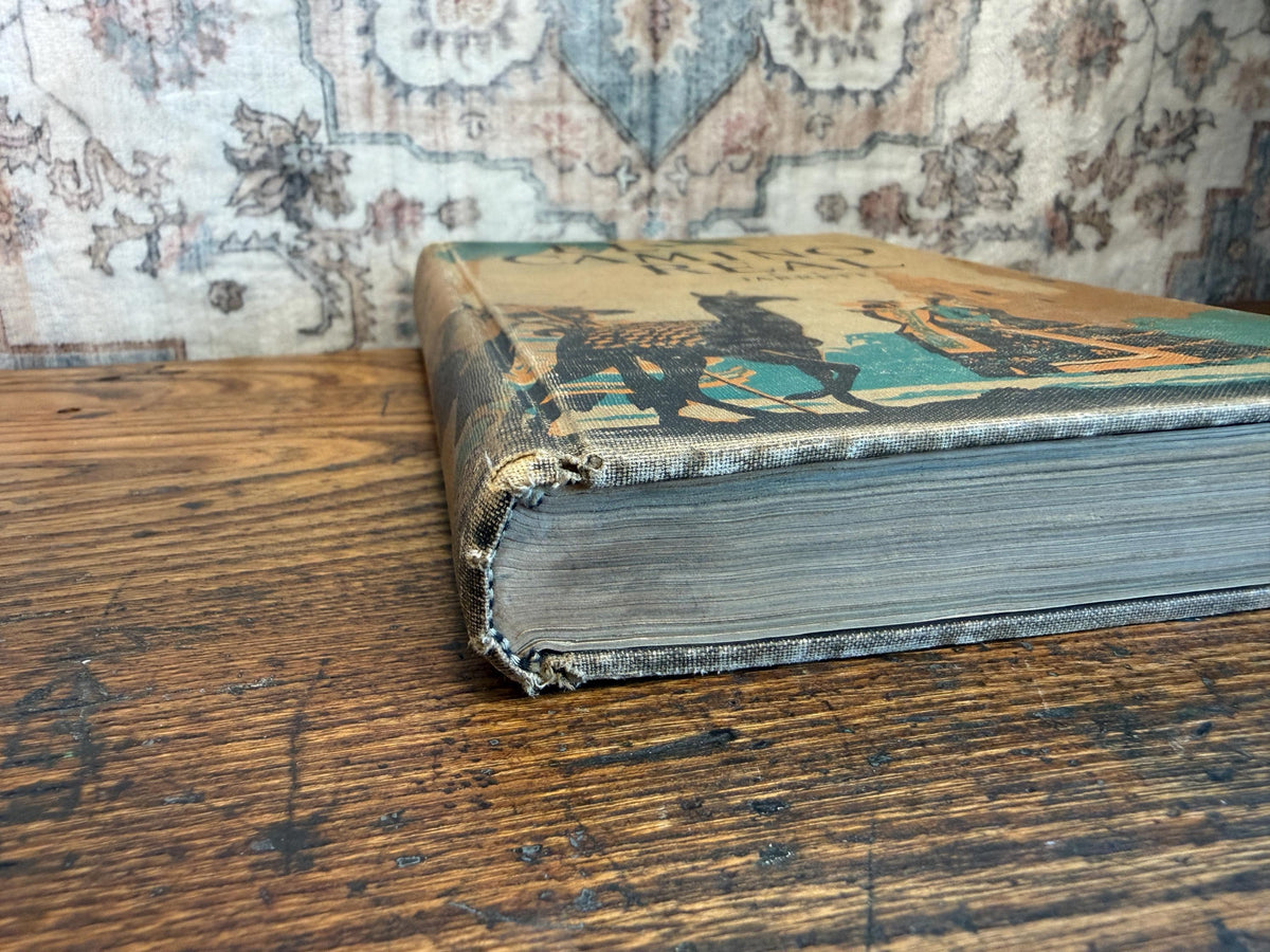 El Camino Real Book Two Spanish Textbook by Edith Moore Jarrett | 1940's Hardcover