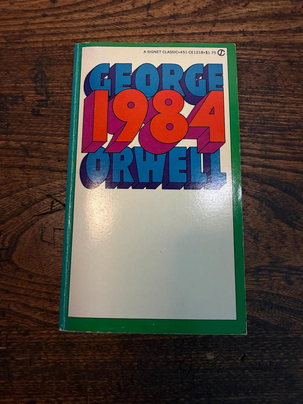 1984 by George Orwell | 1964 Paperback