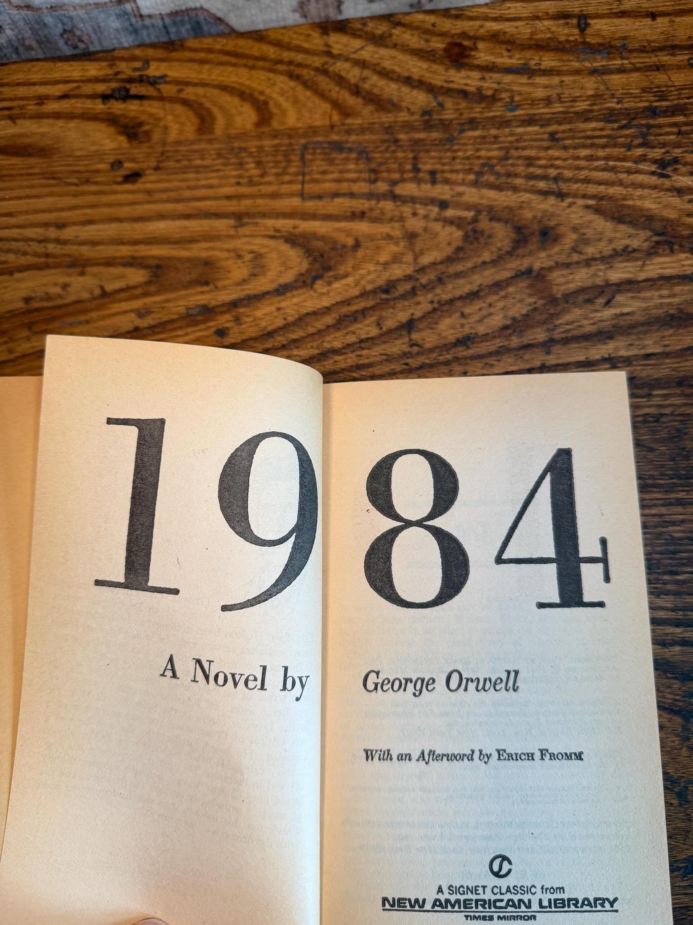 1984 by George Orwell | 1964 Paperback