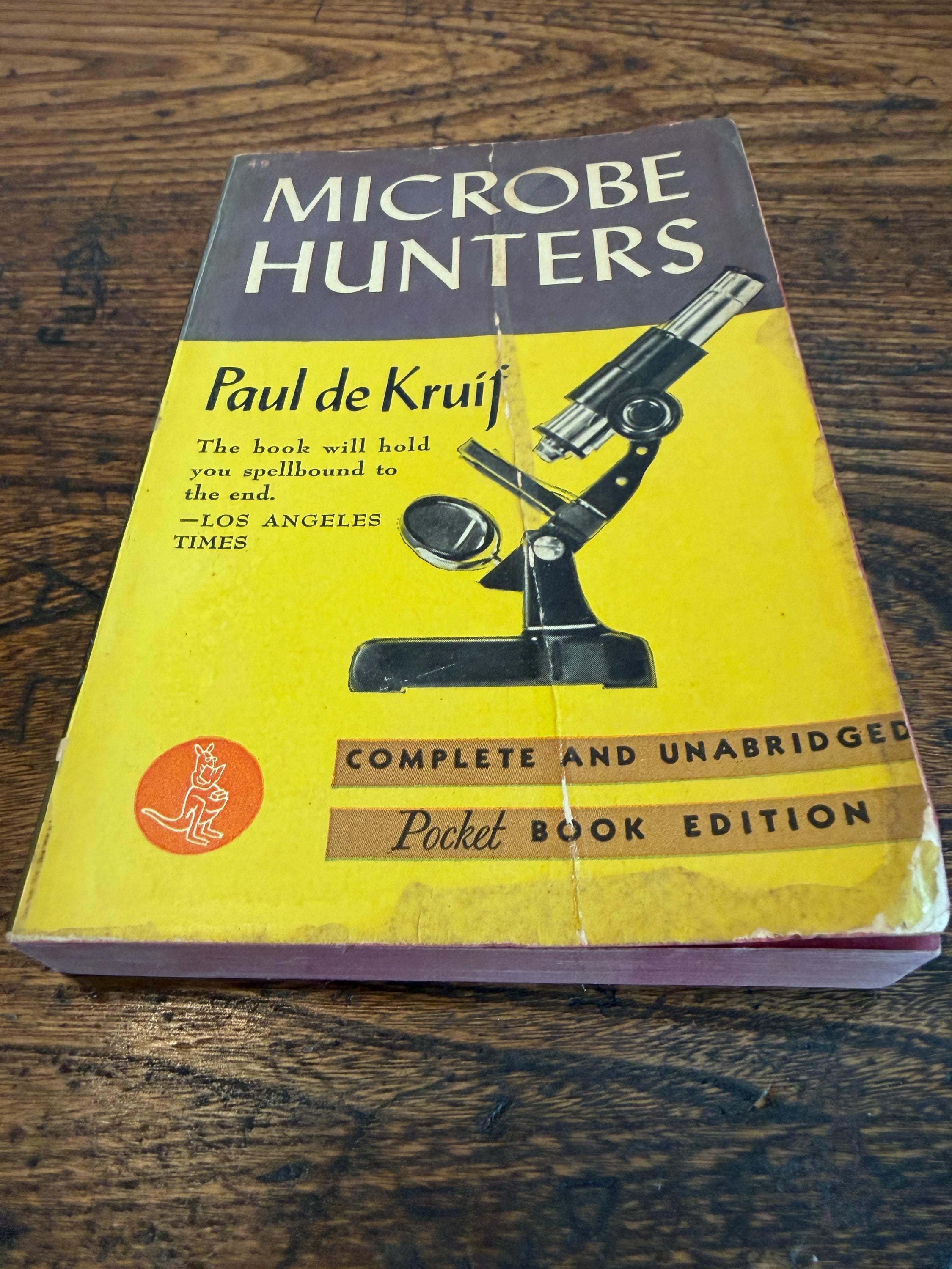 Microbe Hunters by Paul de Kruif | 1941 Paperback