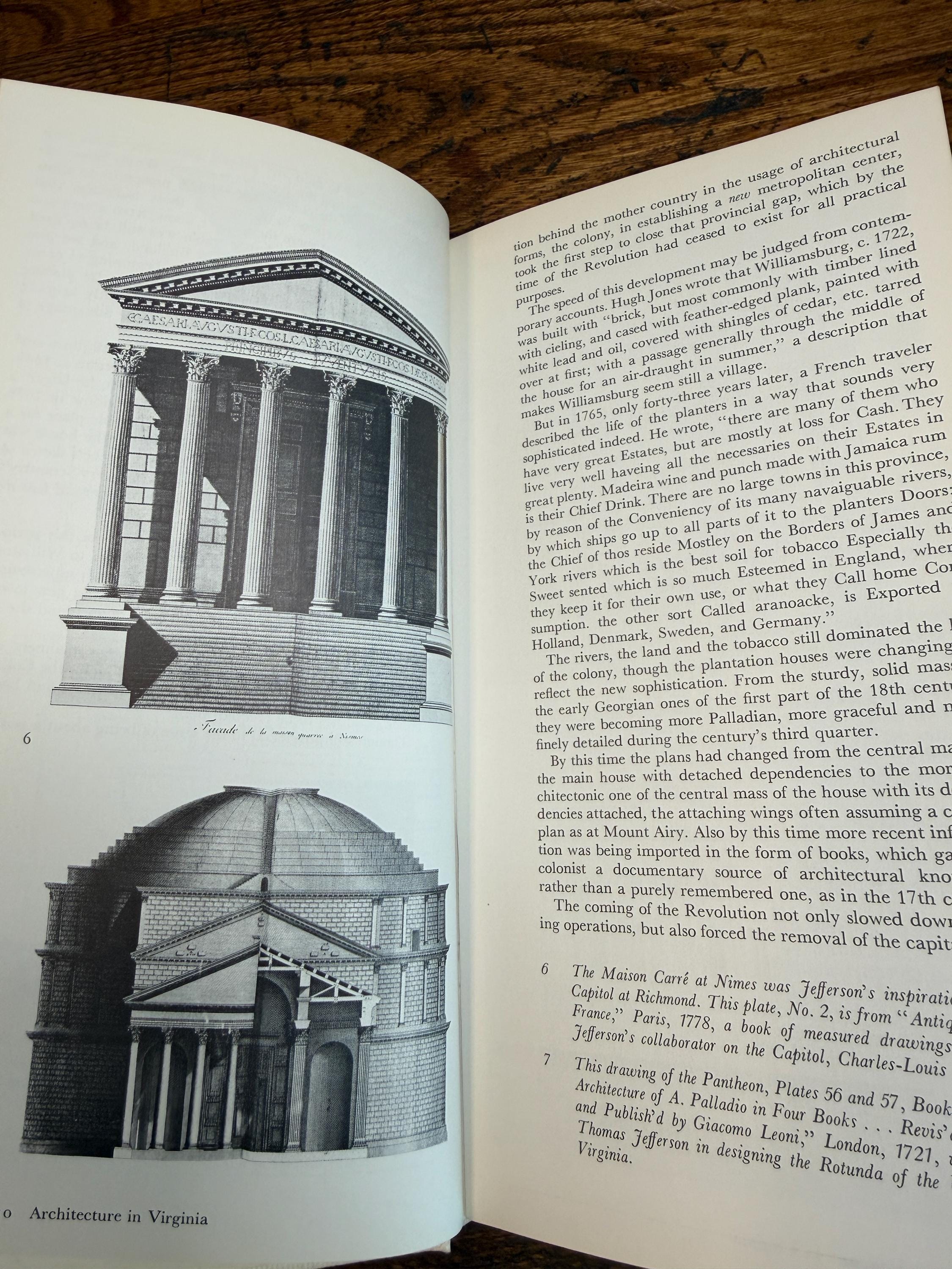 Architecture in Virginia by William O’Neal | Hardcover 1968