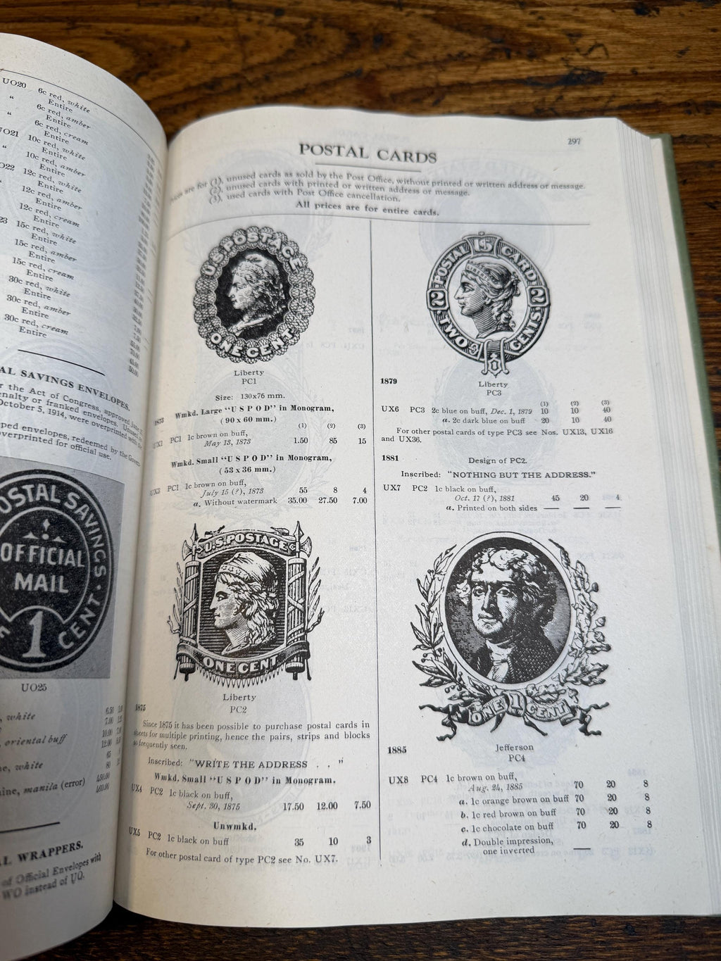 Scott’s US Stamp Catalogue Specialized | Hardcover 1952