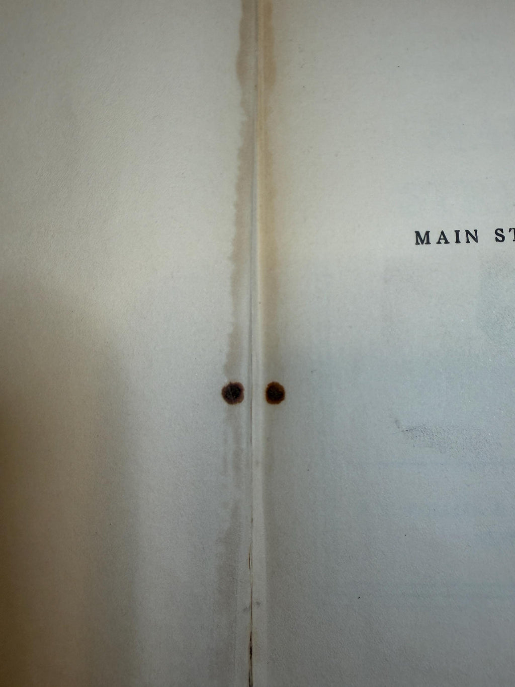 Main Street by Sinclair Lewis | 1920 Hardcover