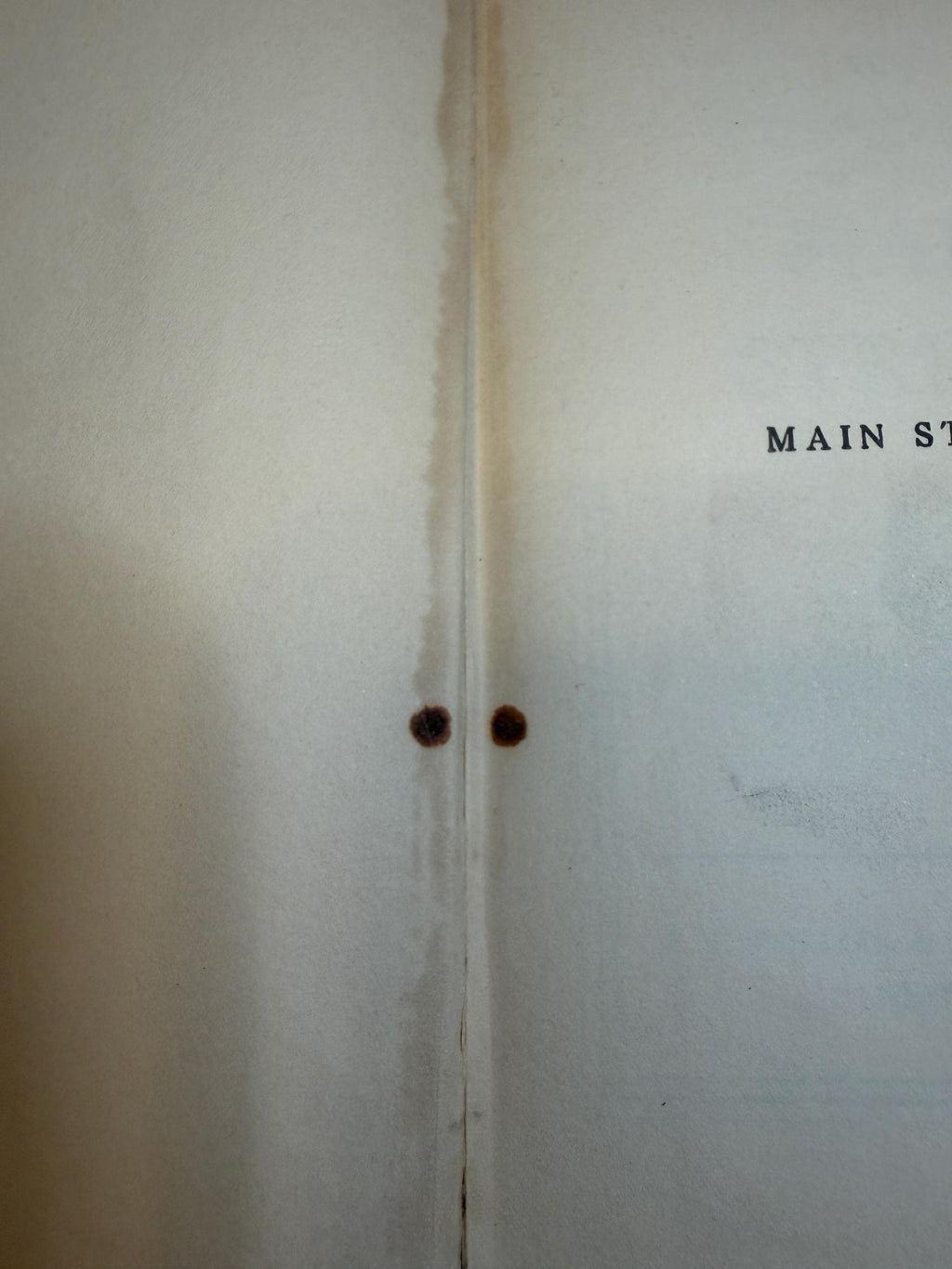 Main Street by Sinclair Lewis | 1920 Hardcover