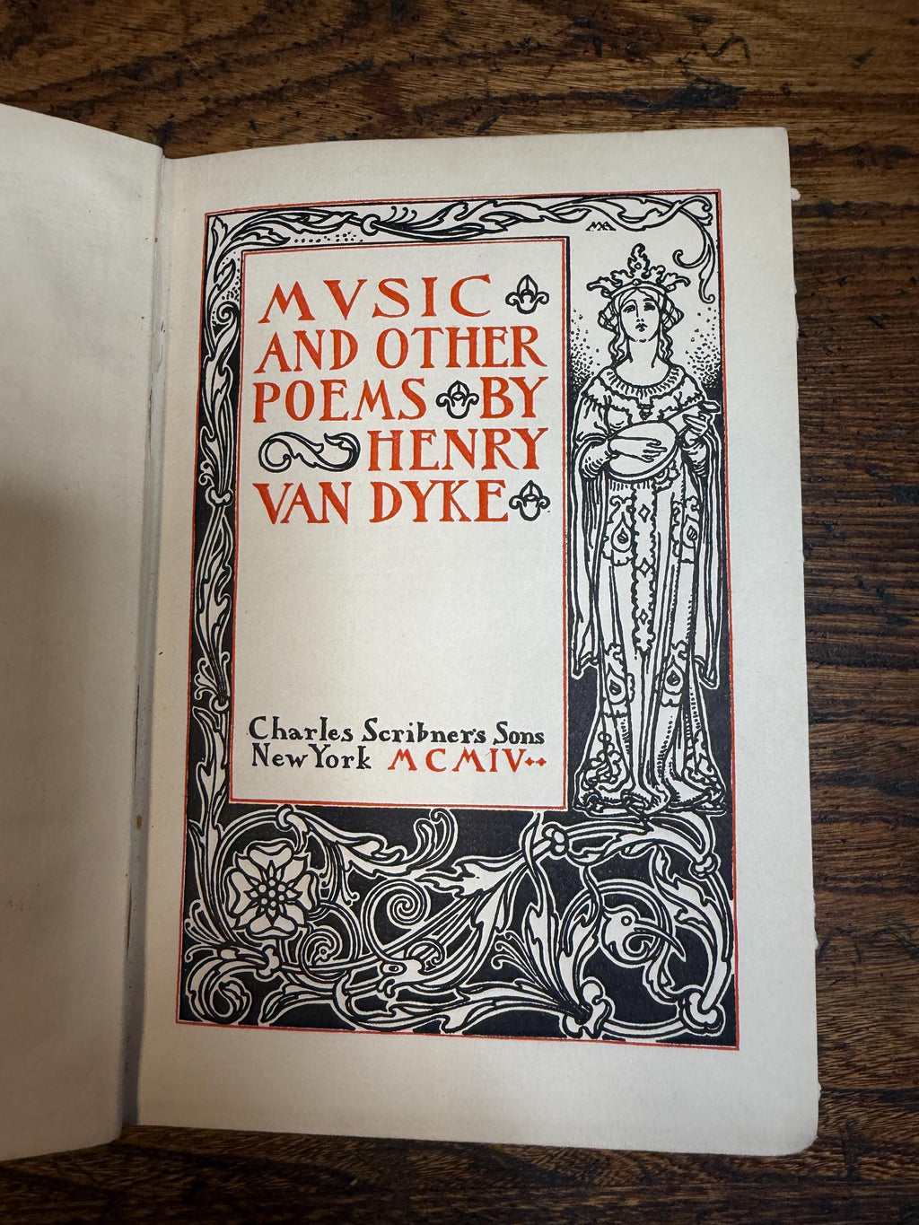 Music and Other Poems by Henry Van Dyke | Hardcover 1904