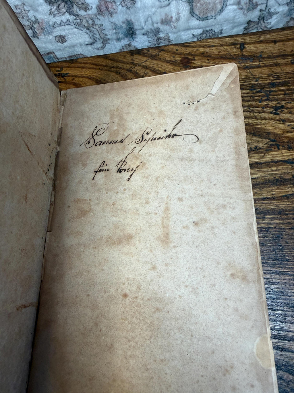 German to English Dictionary by Henry Muhlenberg | 1812 Hardcover