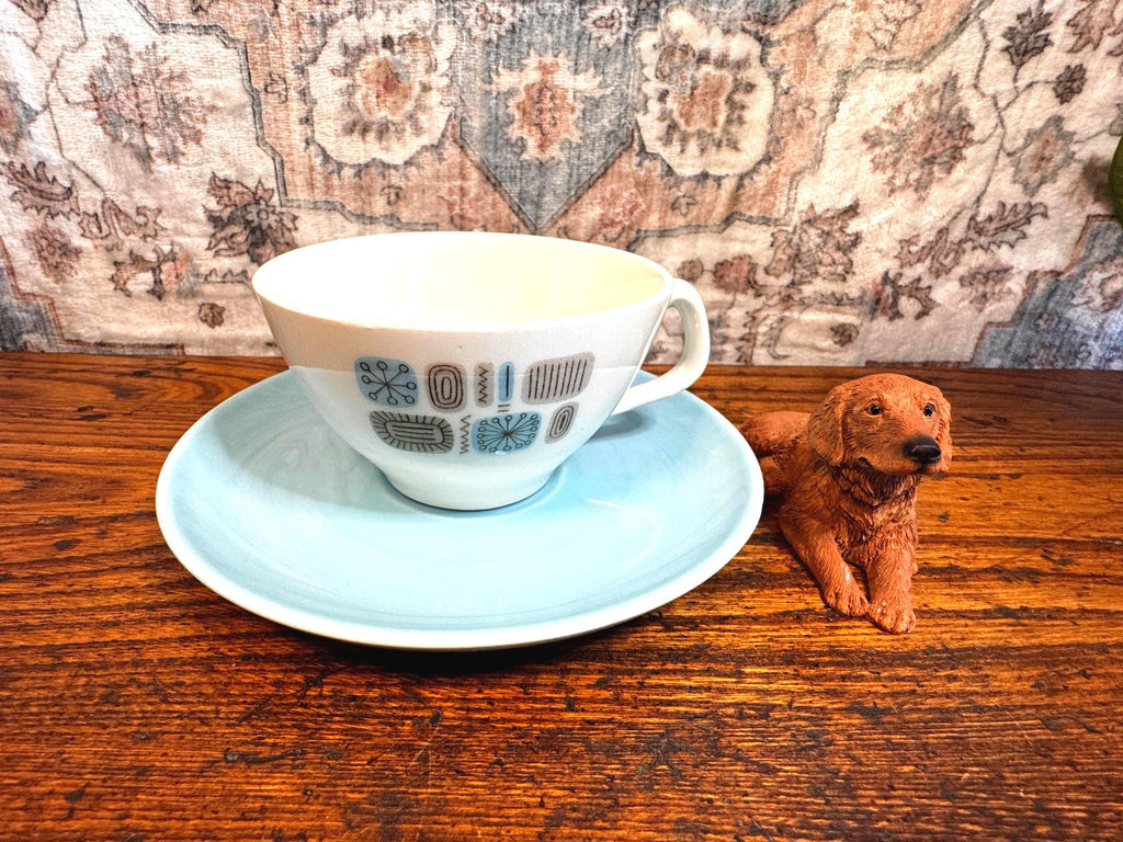 Cup & Saucer Set | 1960s Canonsburg Temporama