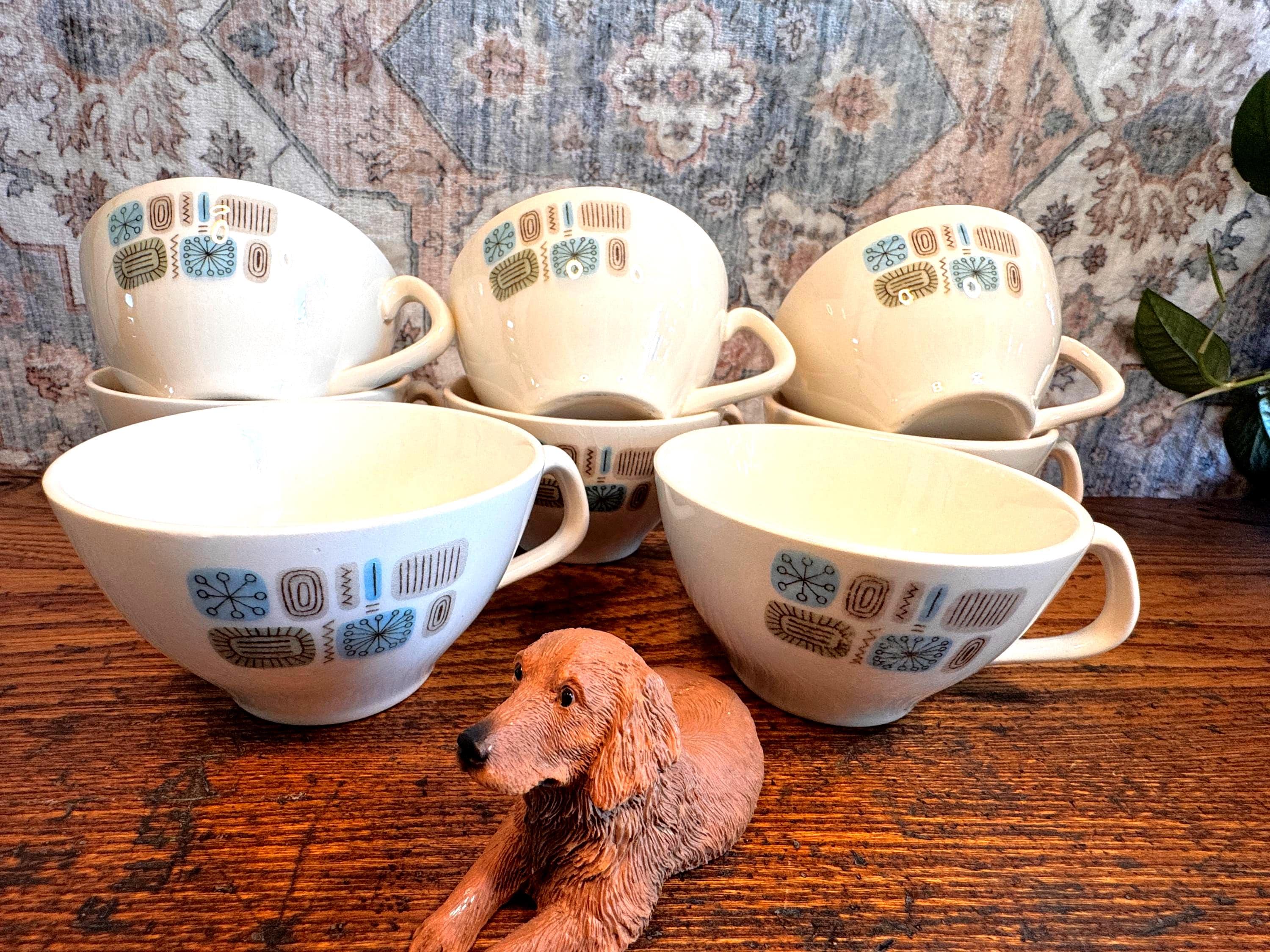 Cup & Saucer Set | 1960s Canonsburg Temporama