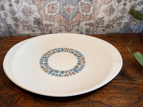 13” Serving Platter | 1960s Canonsburg Temporama
