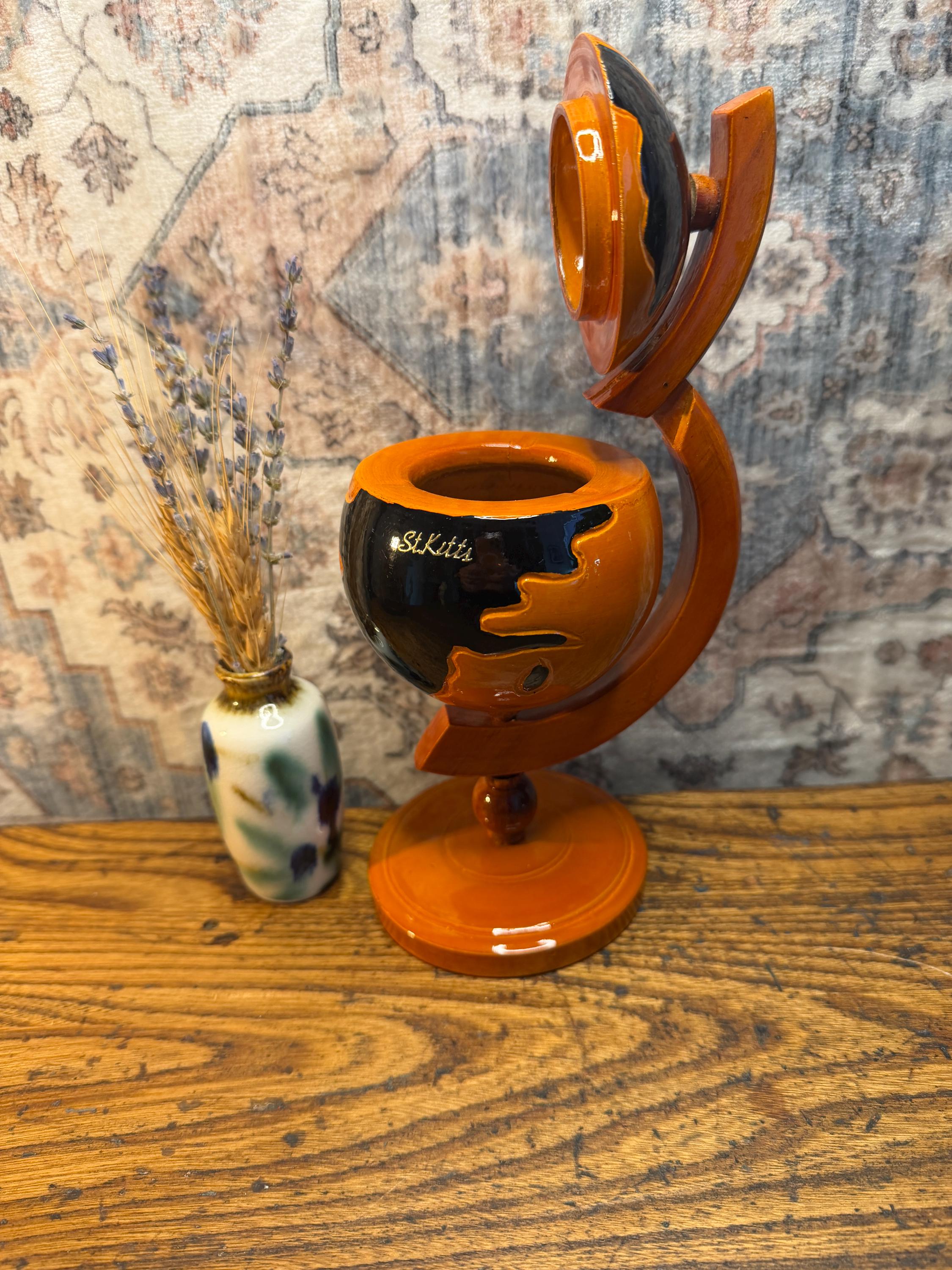 St. Kitts Globe Storage Decor with Stand