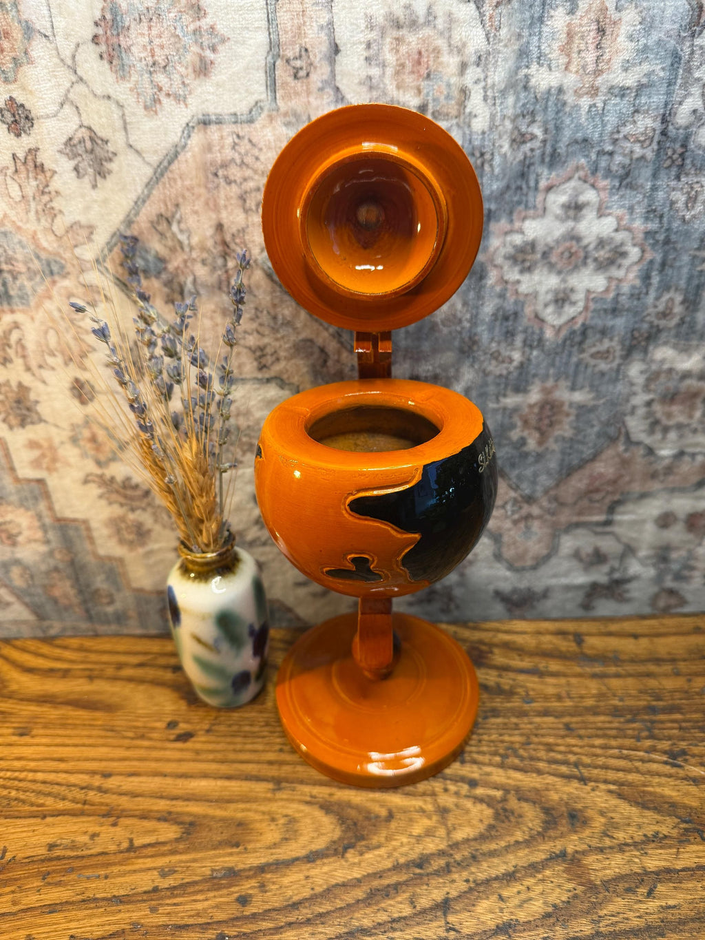 St. Kitts Globe Storage Decor with Stand
