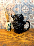 Royal Bayreuth Black Poodle Bavarian Pitcher