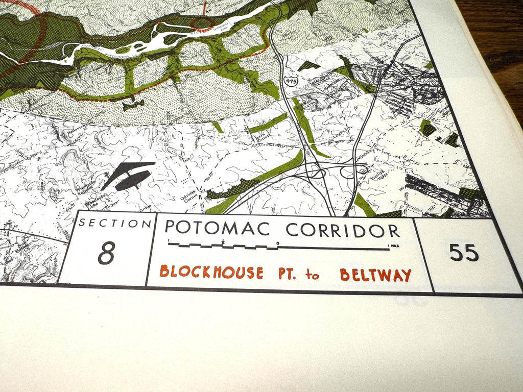 Blockhouse Point to Beltway Map | Potomac Valley, 1966