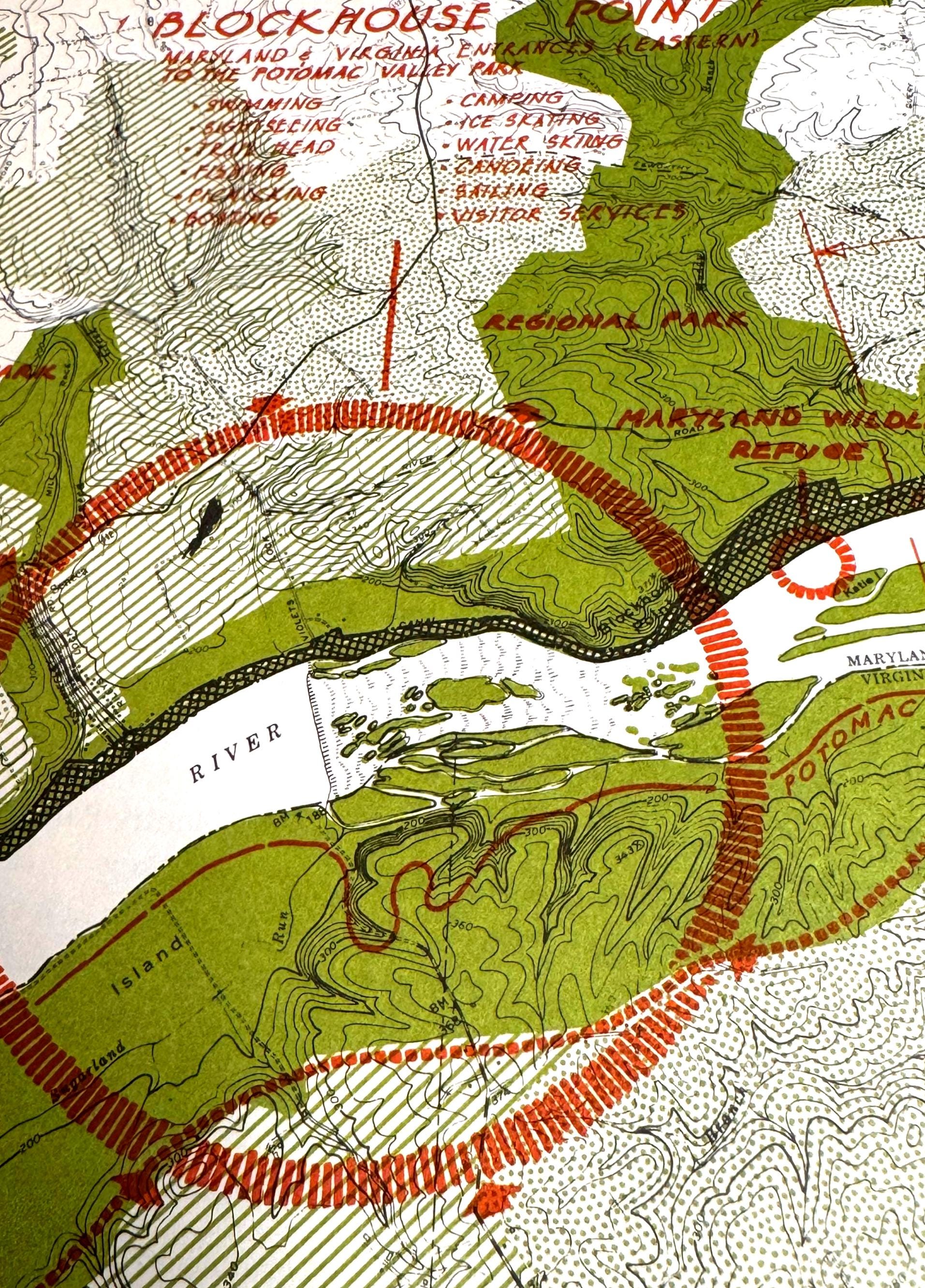 Blockhouse Point to Beltway Map | Potomac Valley, 1966