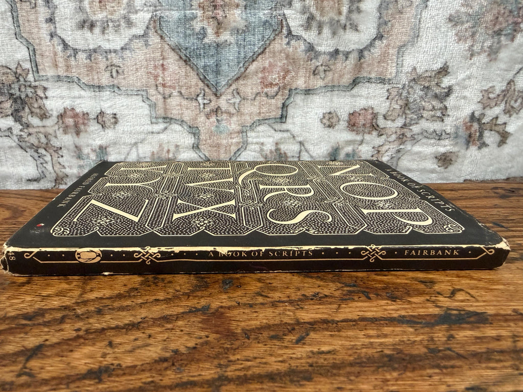 A Book of Scripts by Alfred Fairbank | 1960 Hardcover