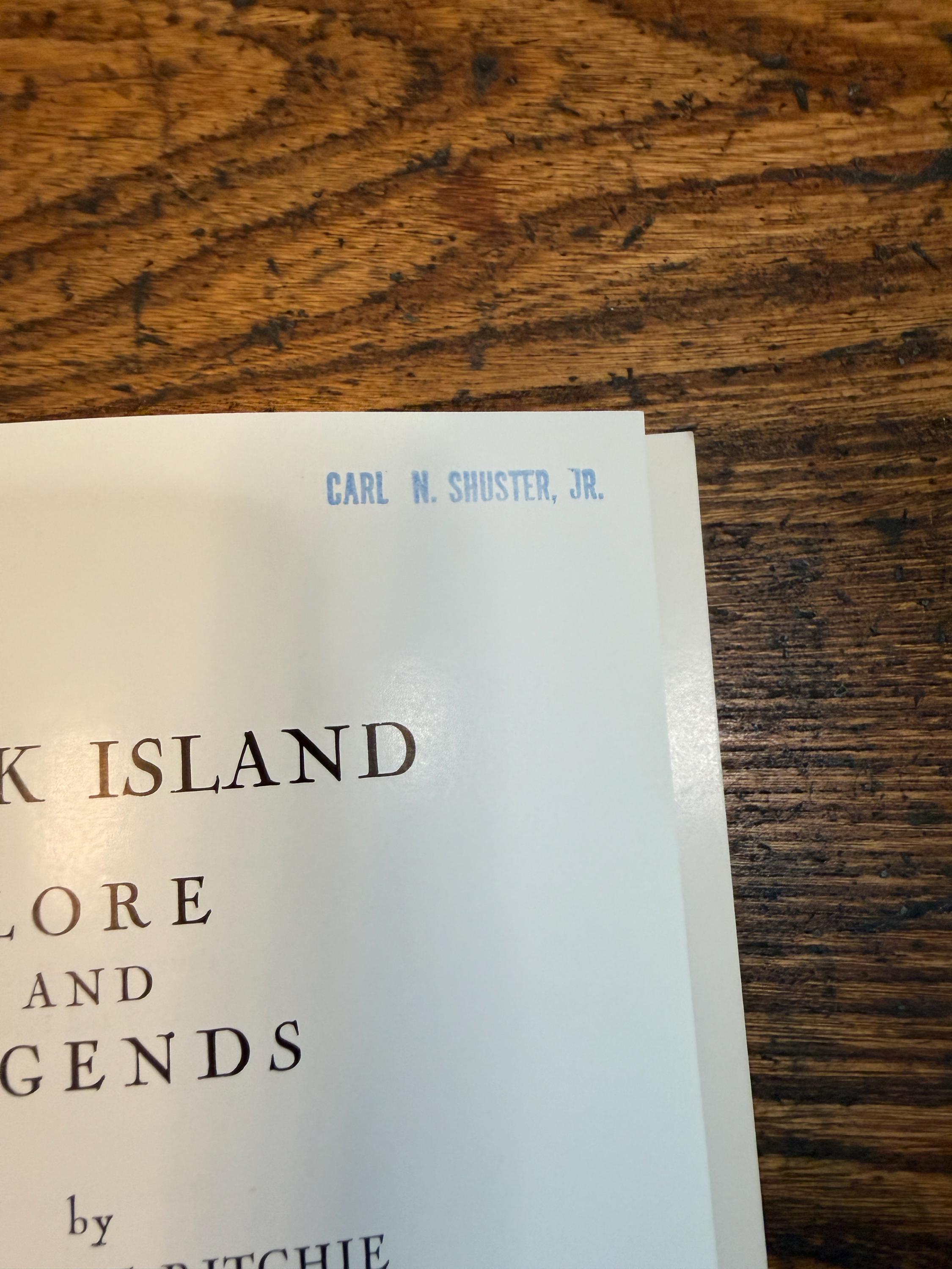 Block Island by Ethel Colt Ritchie | 1965 Paperback