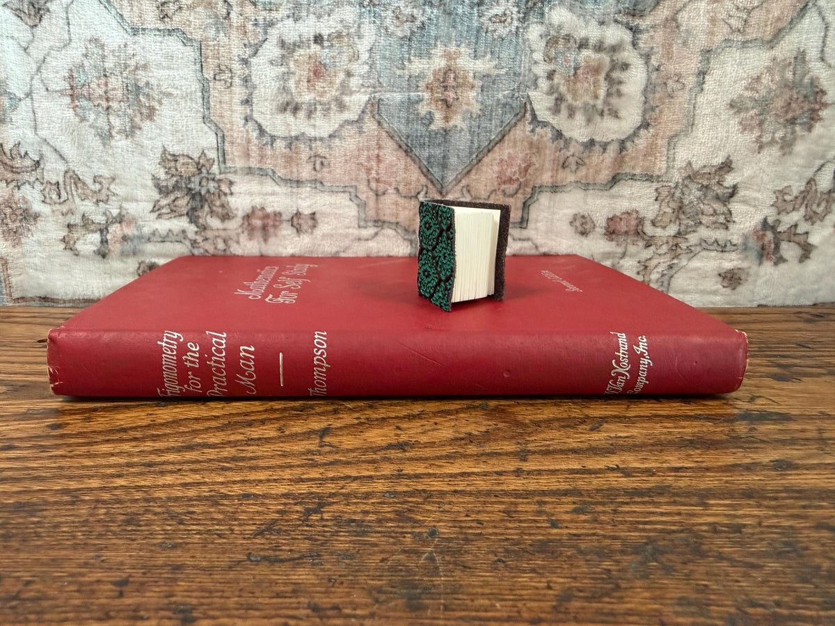 Mathematics For Self Study (Trigonometry) by J.E. Thompson | 1946 Hardcover Second Edition