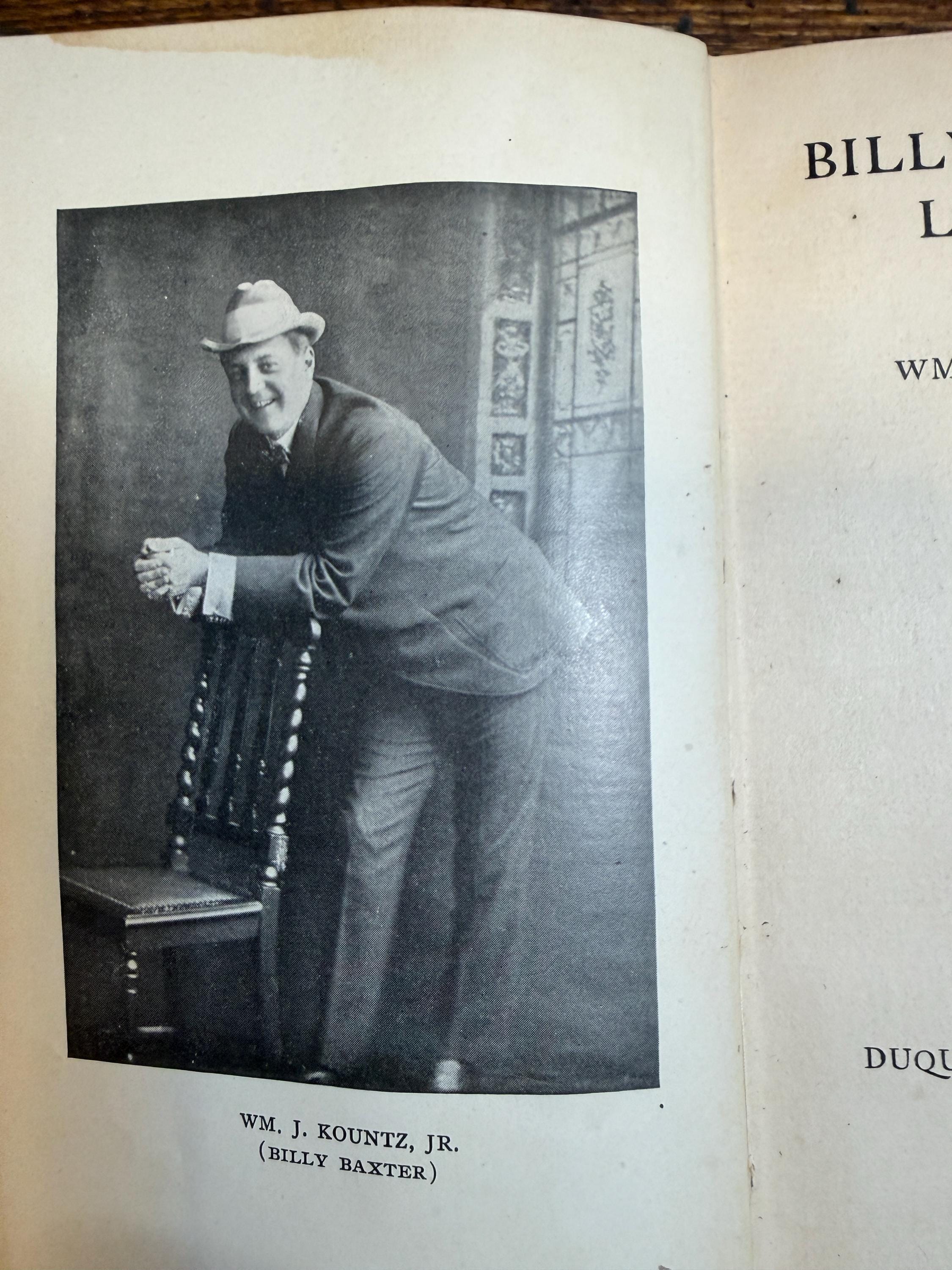 Billy Baxter’s Letters by Wm. J. Kountz Jr. | Hardcover 1899