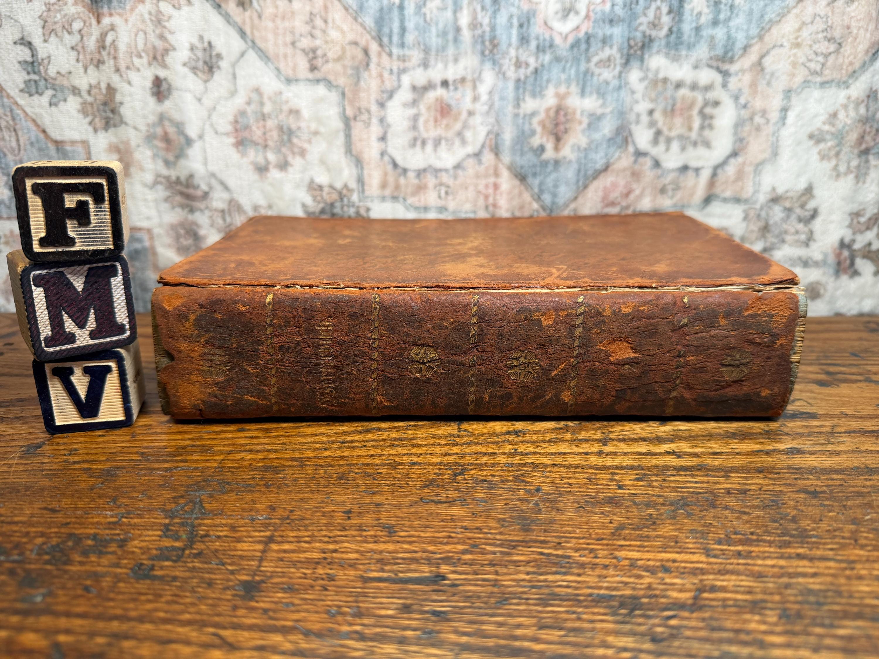 German to English Dictionary by Henry Muhlenberg | 1812 Hardcover
