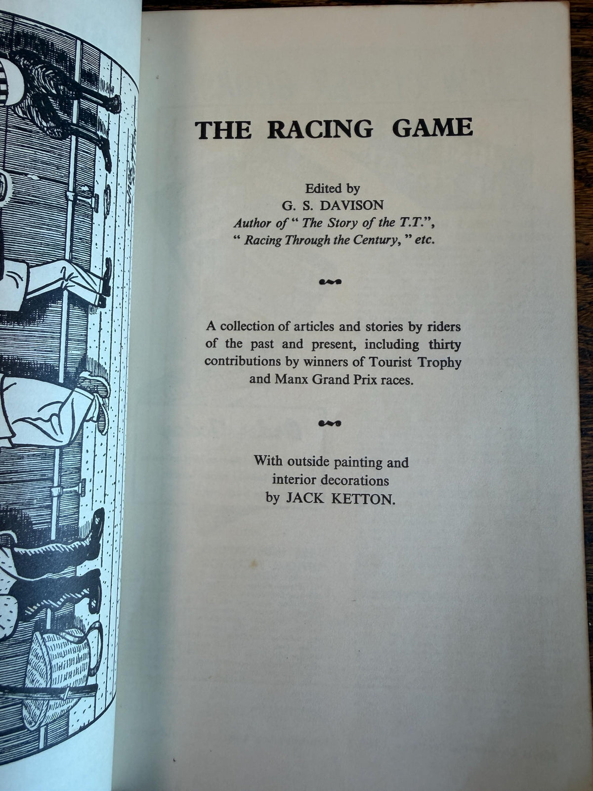 The Racing Game by G.S. Davison | Paperback 1956
