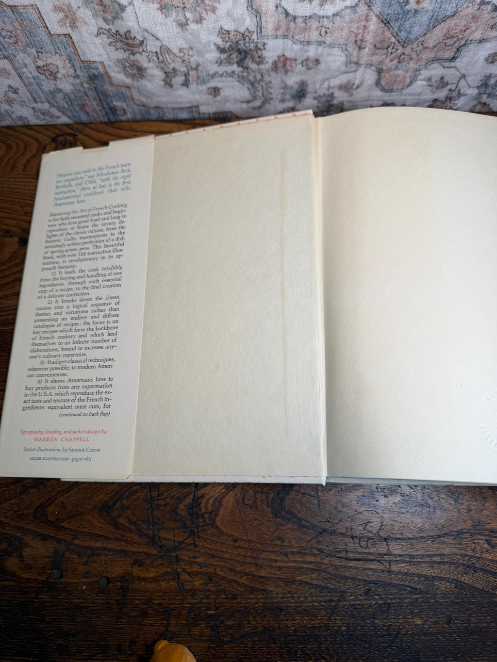 Mastering the Art of French Cooking by Julia Child | Hardcover 1973