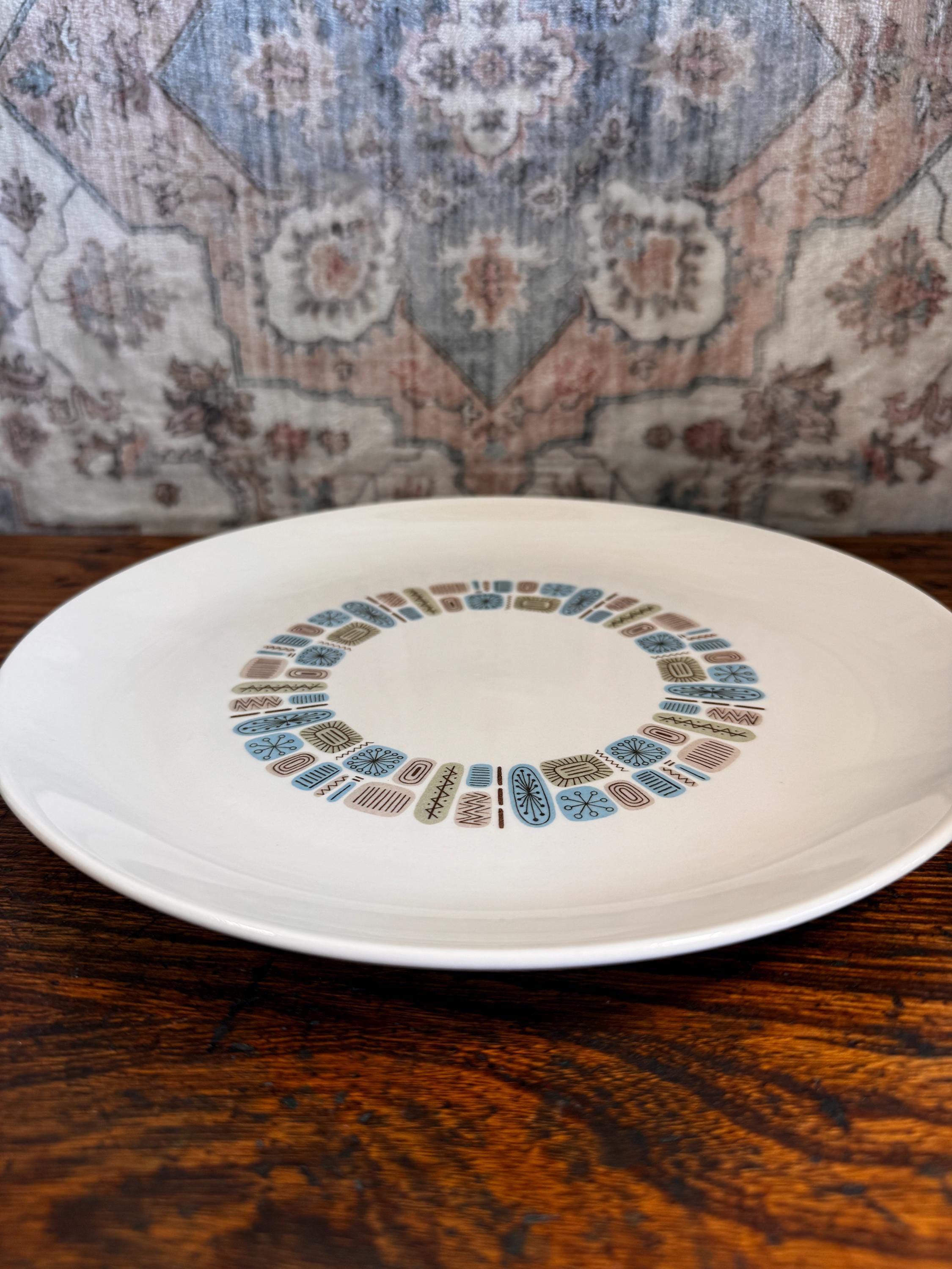 10" Dinner Plate | 1960s Canonsburg Temporama