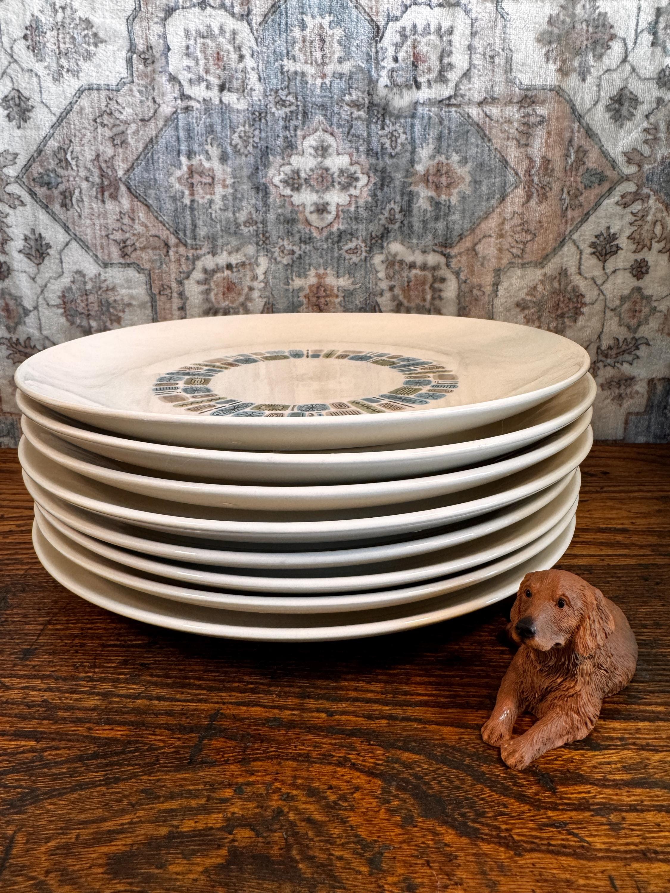 10" Dinner Plate | 1960s Canonsburg Temporama