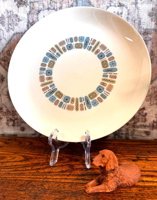 10" Dinner Plate | 1960s Canonsburg Temporama