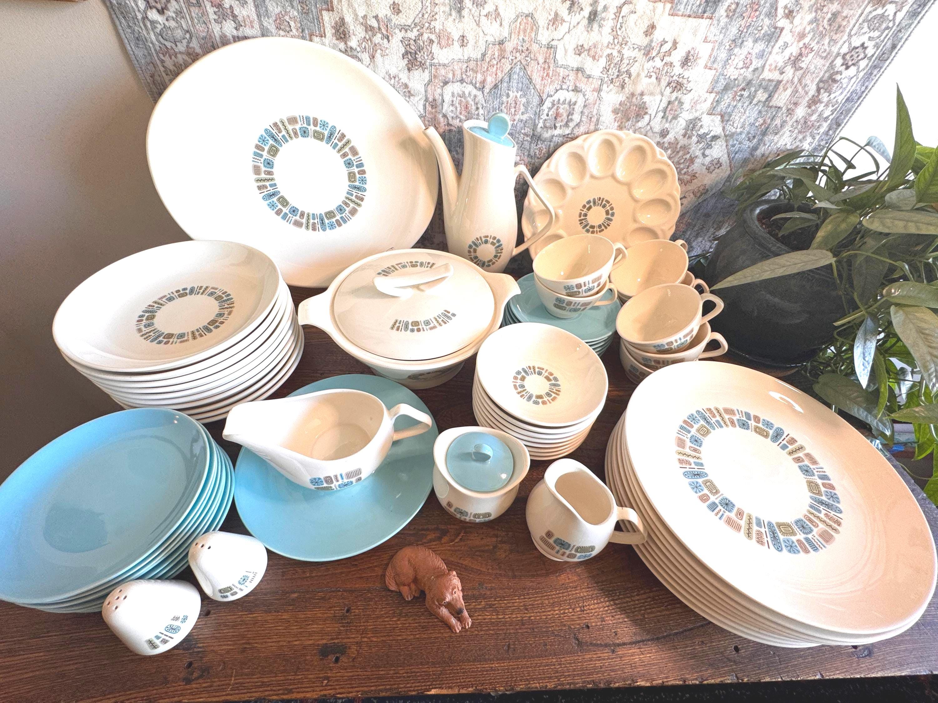 Cup & Saucer Set | 1960s Canonsburg Temporama