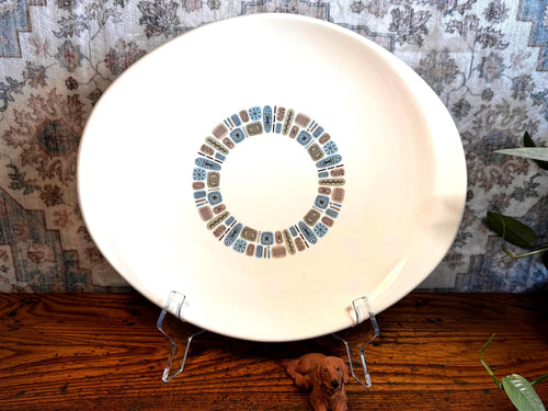 13” Serving Platter | 1960s Canonsburg Temporama