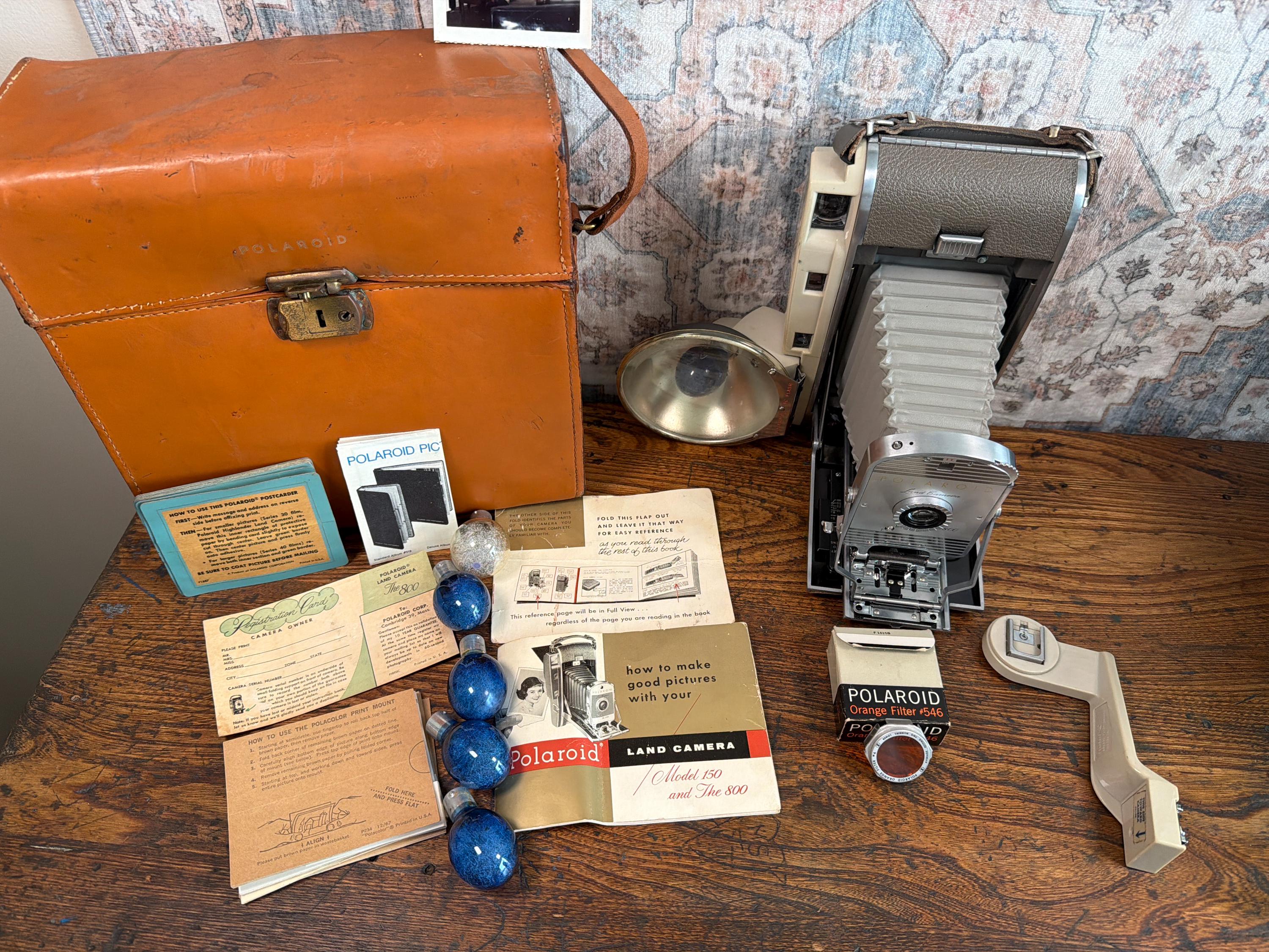 Polaroid Land Camera 150 & 800