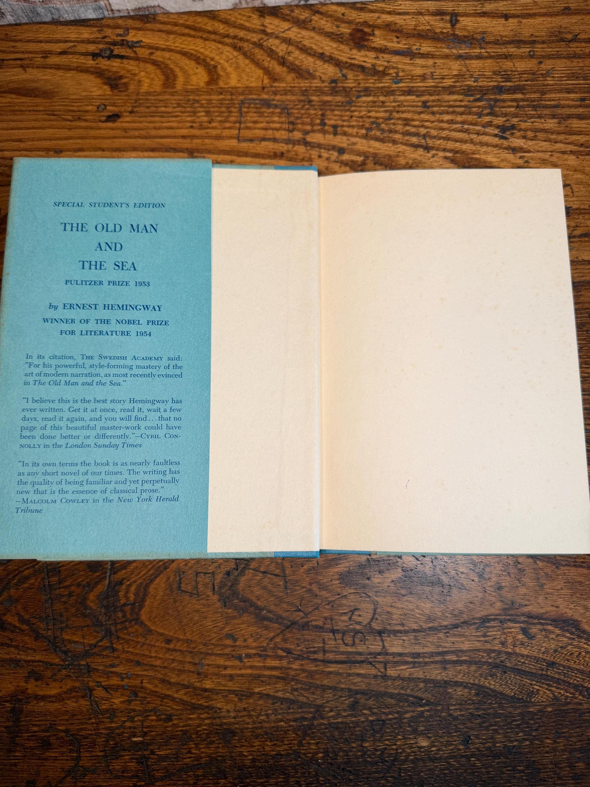 The Old Man and the Sea by Ernest Hemingway | 1952 Hardcover