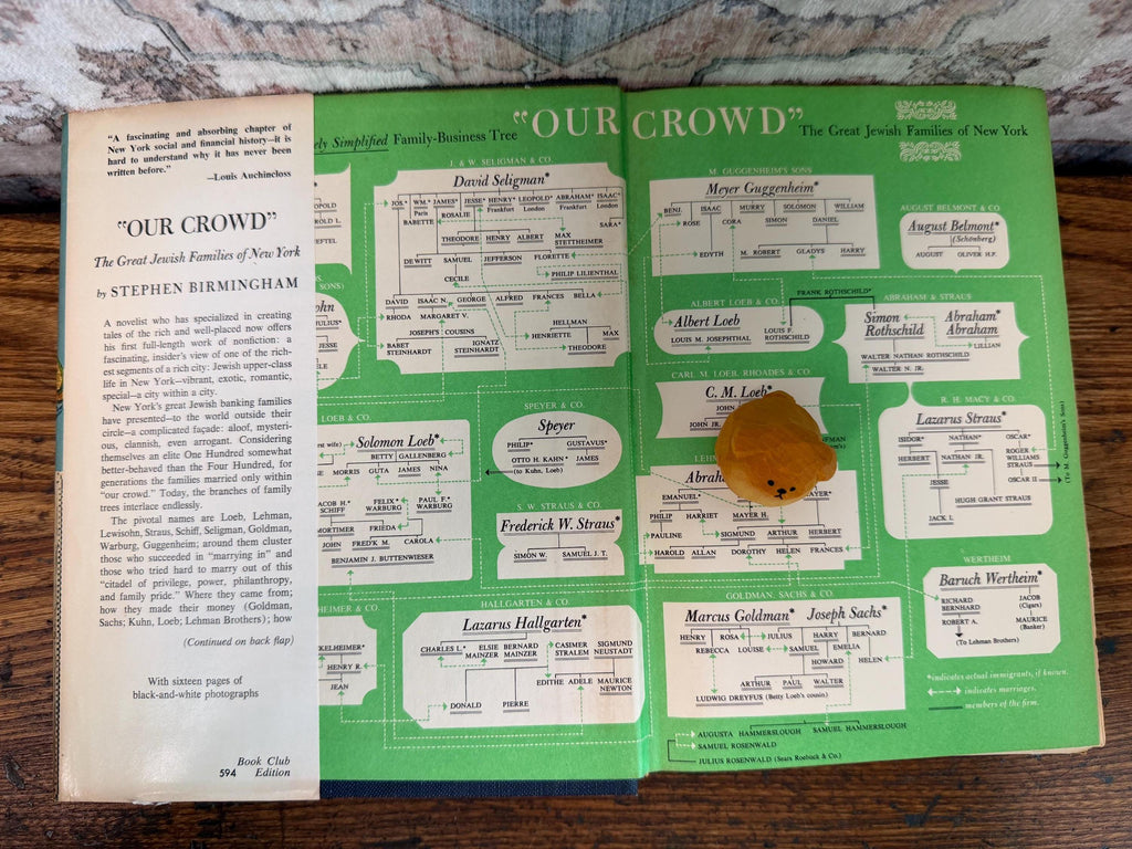 Our Crowd by Stephan Birmingham | 1967 Hardcover Book Club Edition