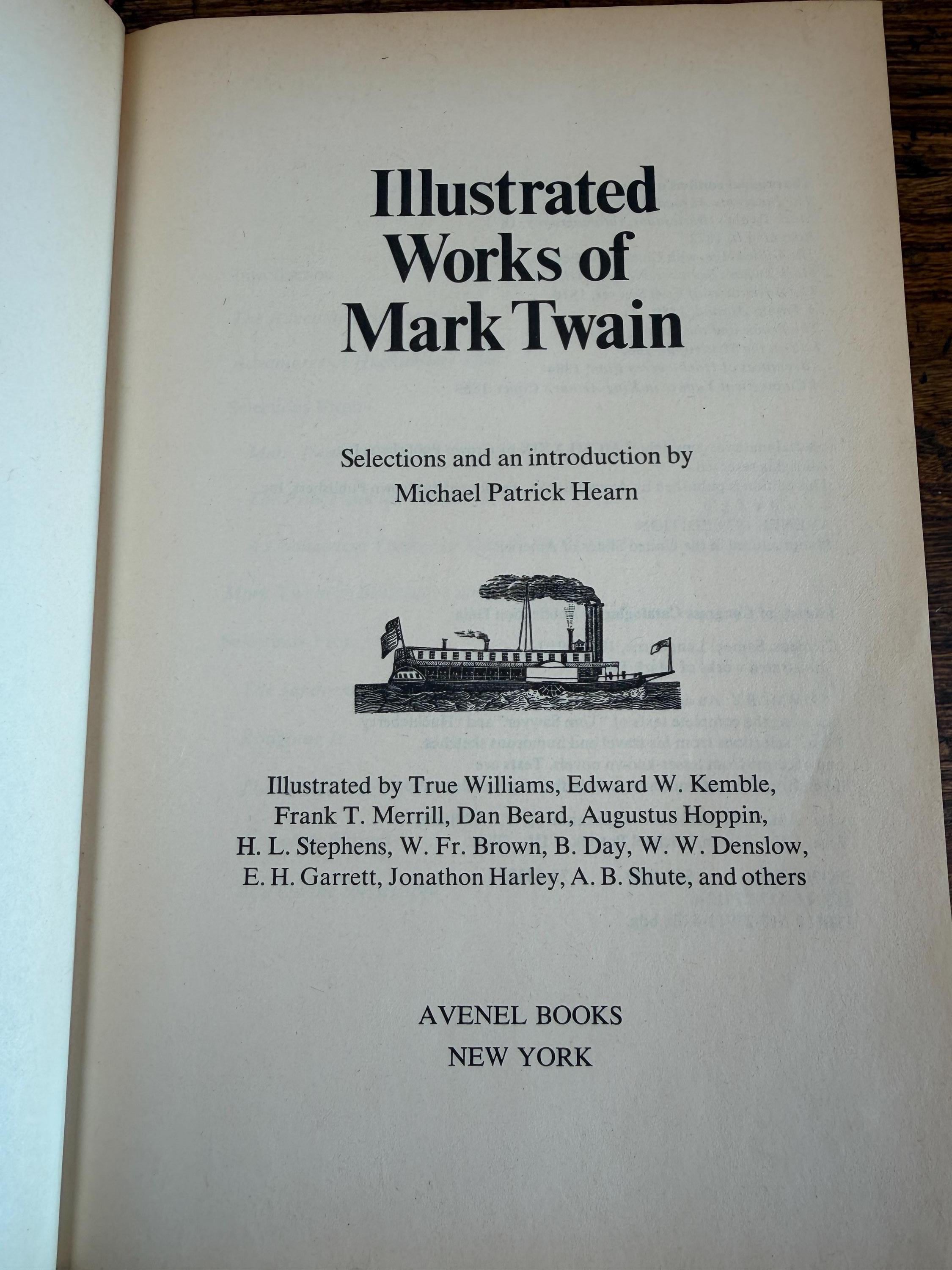 Illustrated Works of Mark Twain | Hardback 1979