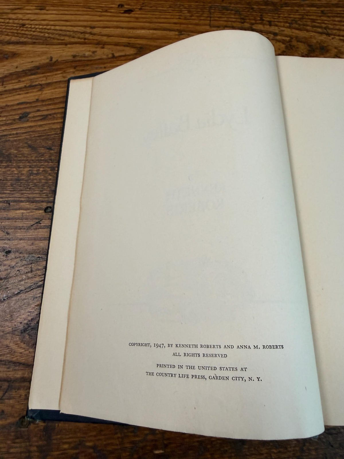 Lydia Bailey by Kenneth Roberts | Hardcover 1947