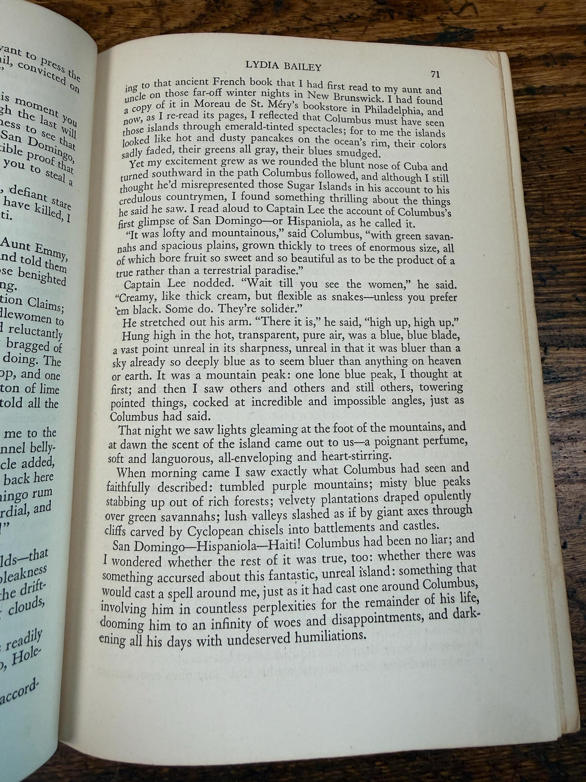 Lydia Bailey by Kenneth Roberts | Hardcover 1947