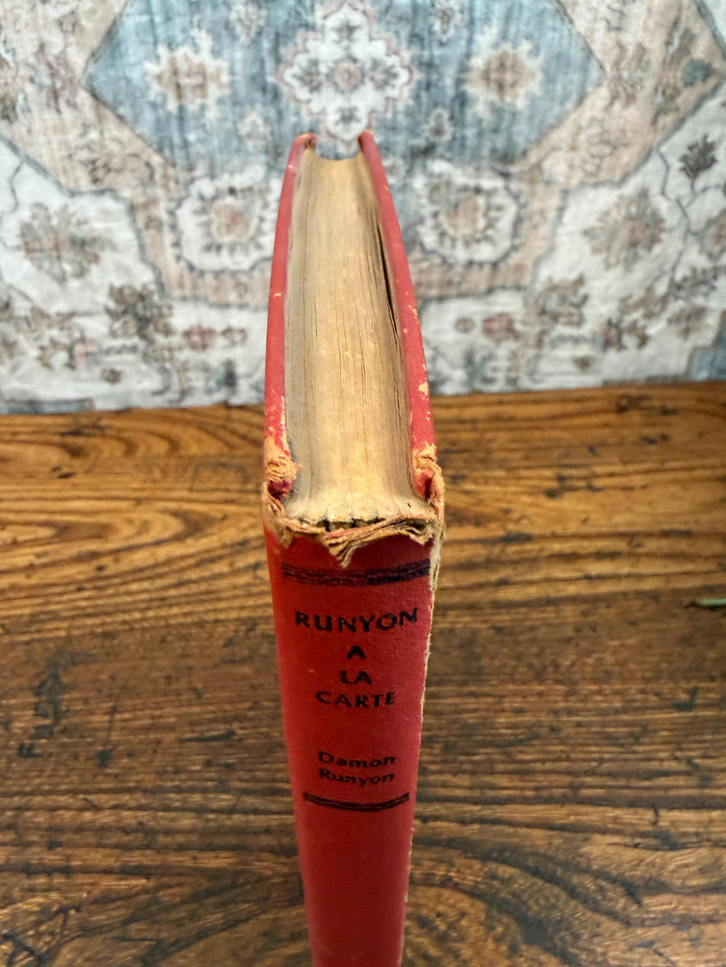 Runyon A La Carte by Damon Runyon | Hardcover 1945