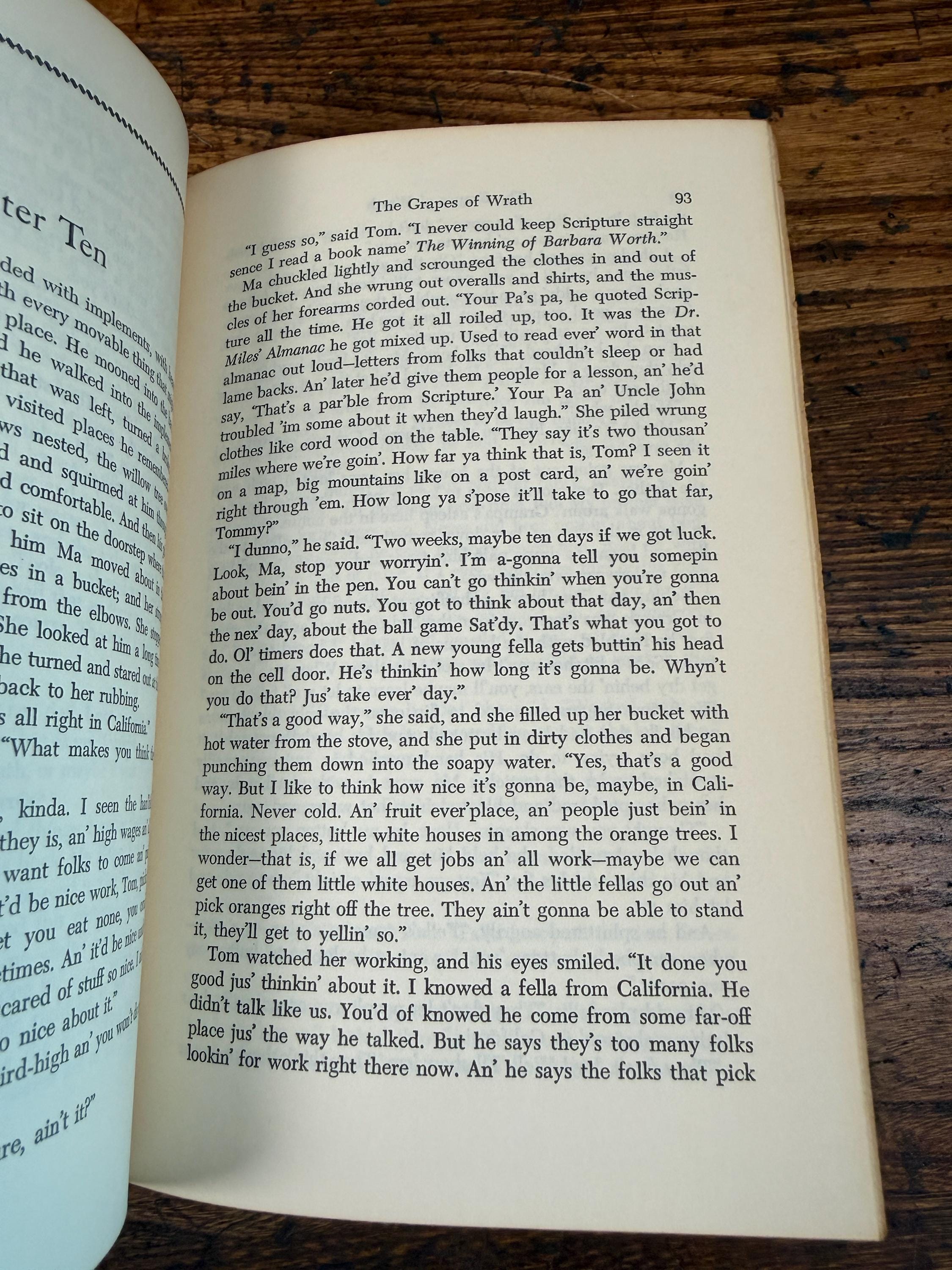 The Grapes of Wrath by John Steinbeck | Book Club Edition Hardcover 1939