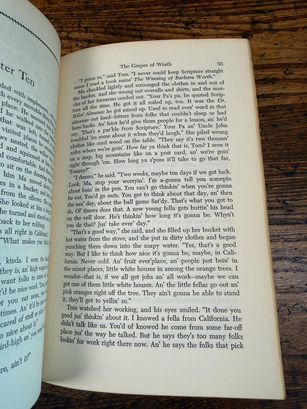 The Grapes of Wrath by John Steinbeck | Book Club Edition Hardcover 1939