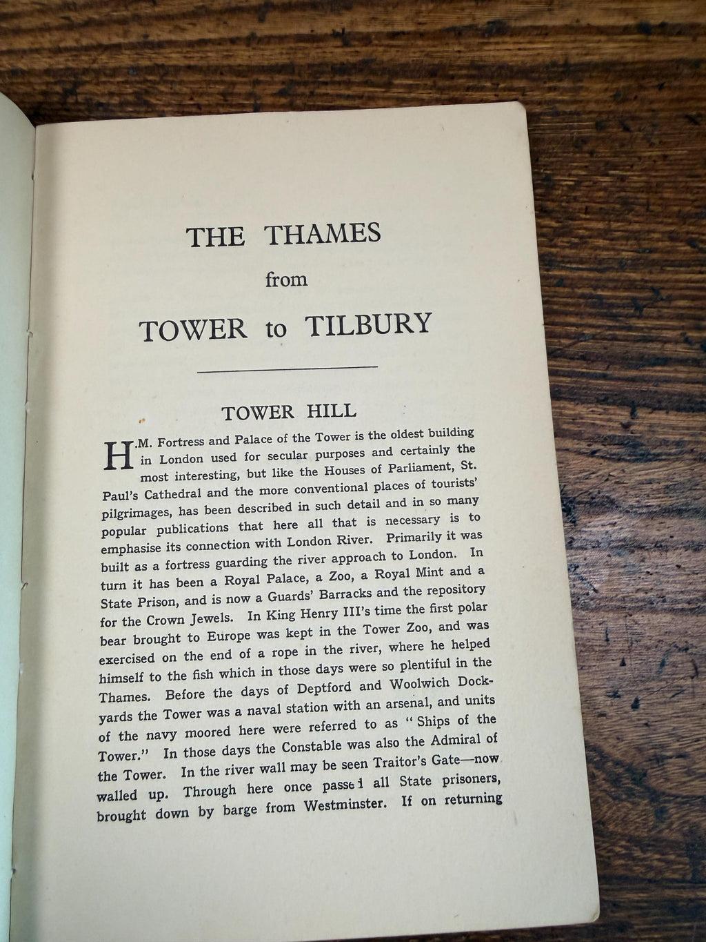 The Thames from Tower to Tilbury by A.G. Thompson | Paperback 1939