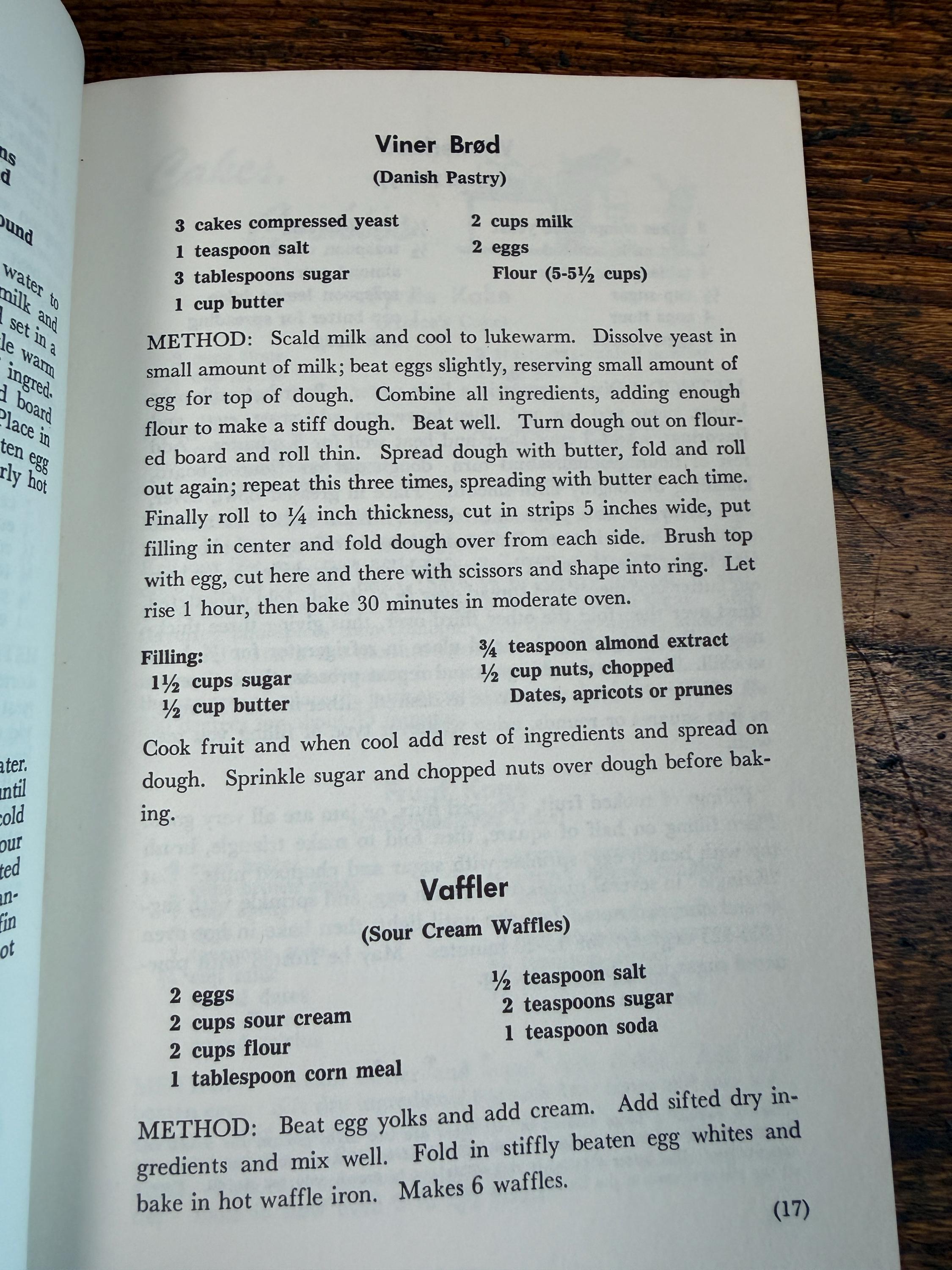 Original Scandinavian Recipes by Julia Peterson Tufford | Paperback Cookbook 1977