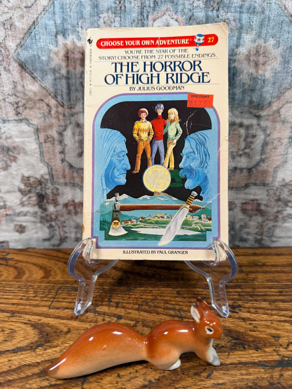 Choose Your Own Adventure #27: The Horror of High Ridge by Julius Goodman | Paperback 1983