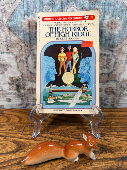 Choose Your Own Adventure #27: The Horror of High Ridge by Julius Goodman | Paperback 1983