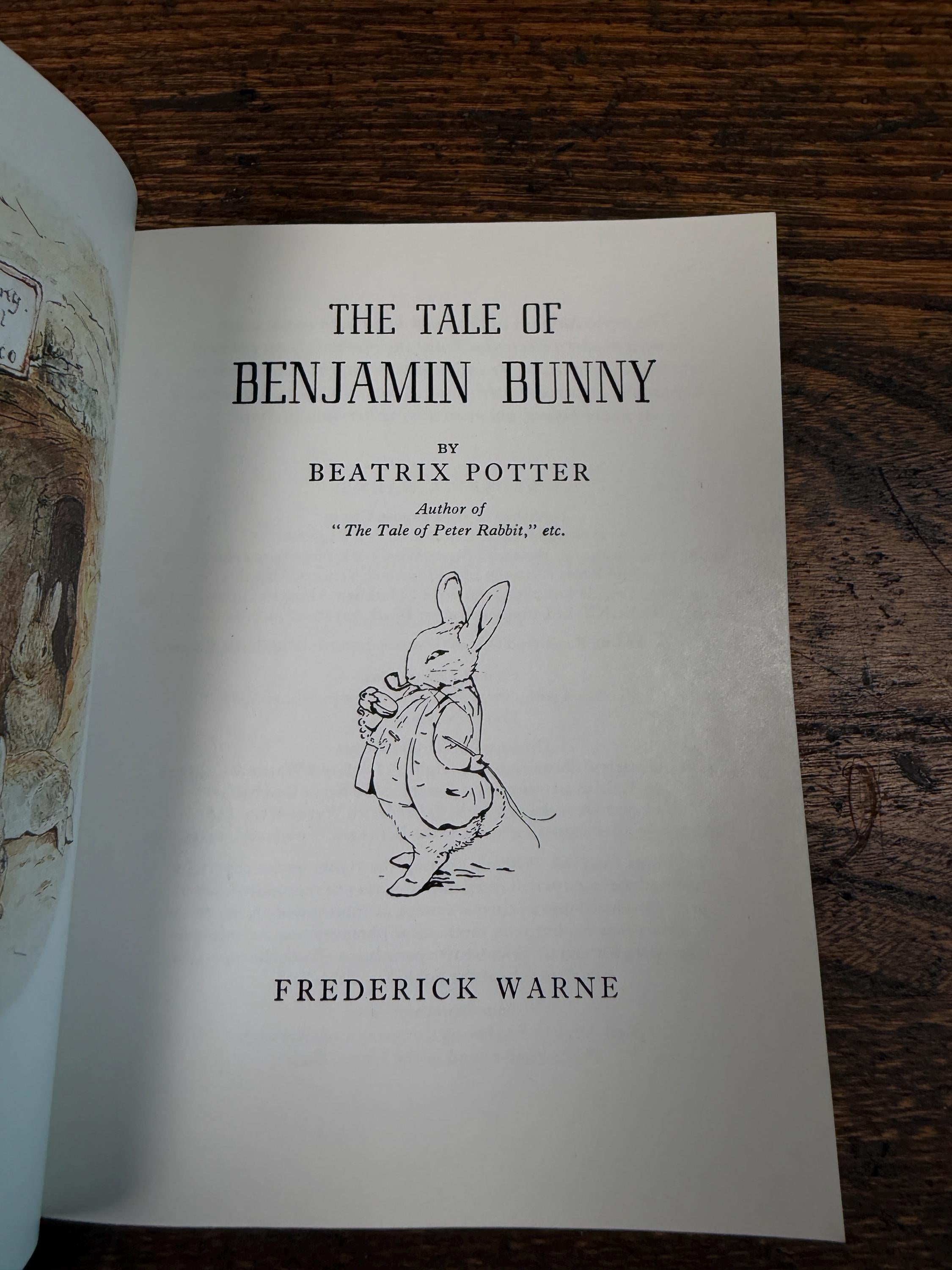 Beatrix Potter Bunny Classics Set | The Tale of Peter Rabbit & The Tale of Benjamin Bunny | Paperback Editions 1990