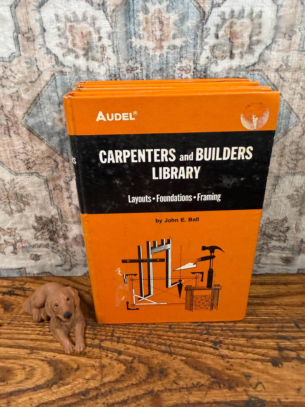 Audel Carpenters and Builders Library Set by John E. Ball | Vintage Hardcover Set of 4 | 1978
