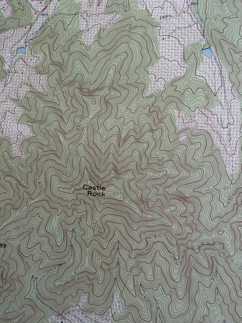 Vintage Covesville Virginia Topographic Map 1967 | USGS Quadrangle