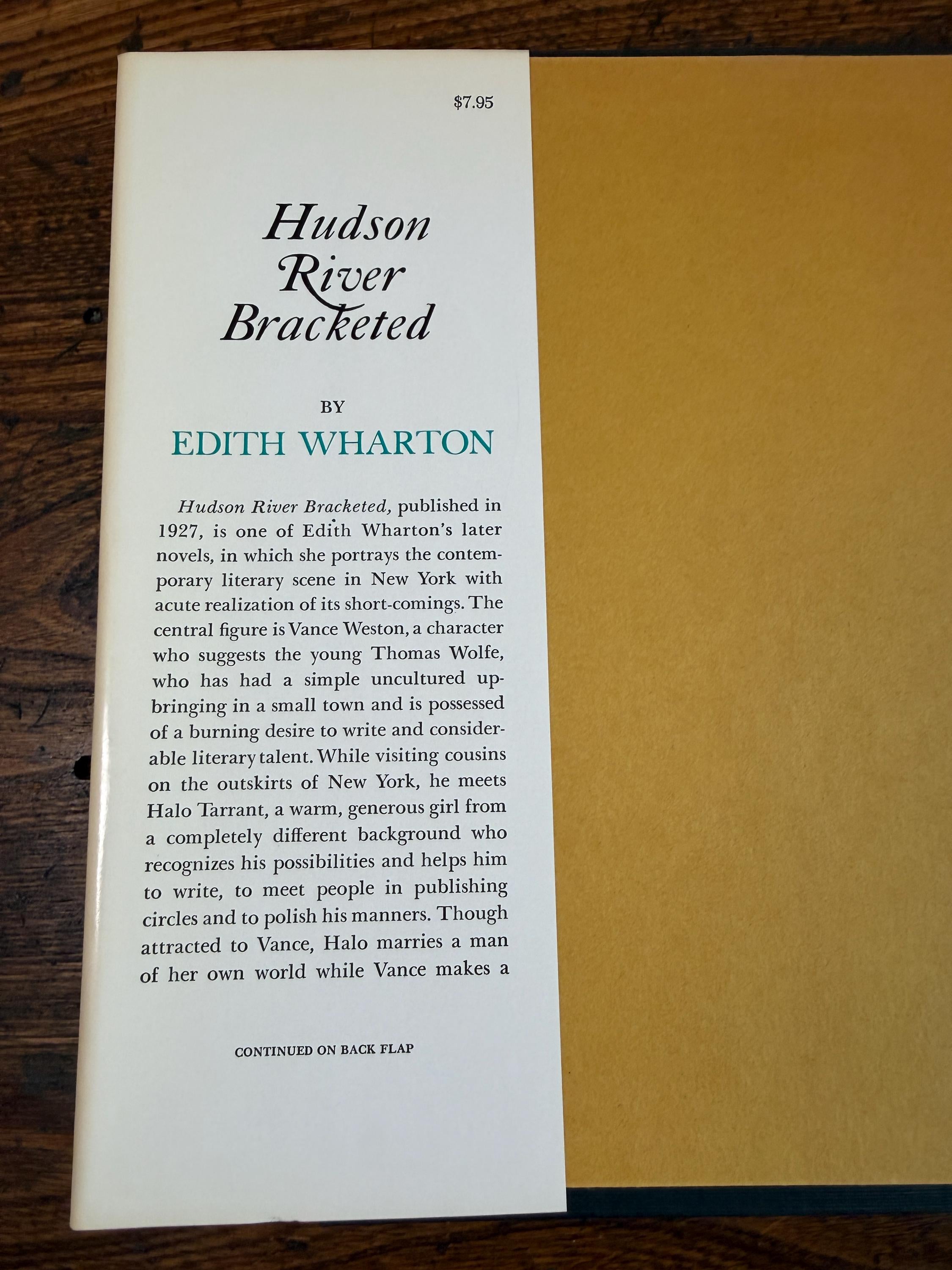 Hudson River Bracketed by Edith Wharton | Hardcover 1960