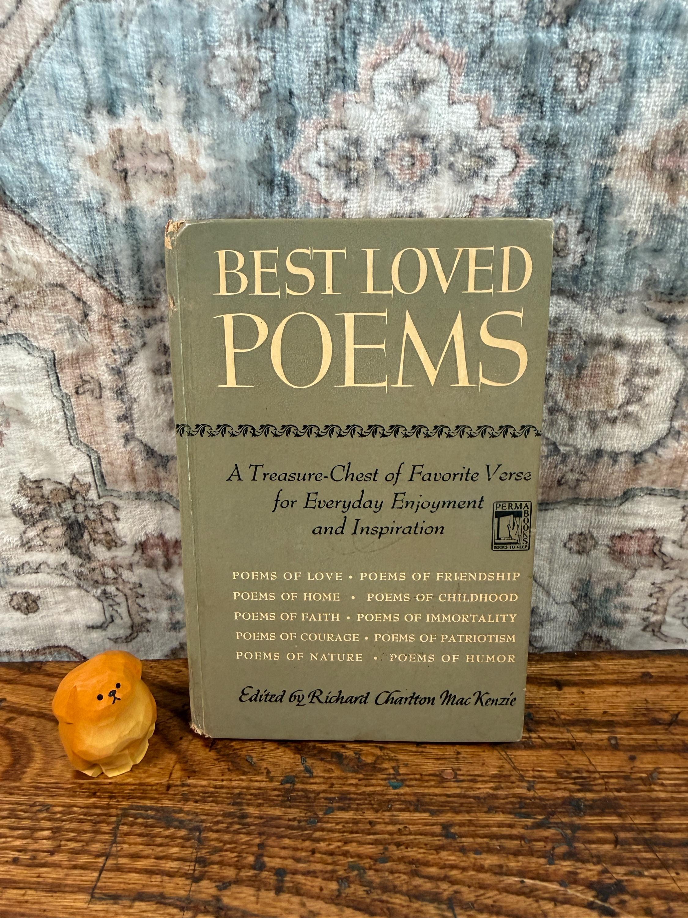 Best Loved Poems edited by Richard Charlton MacKenzie | Hardcover 1946